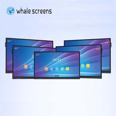 China Aluminum Profiles / Sheet Metal Whale Screens Mobile Smart Optical Finger Touch Sensor IR Projector Interactive Whiteboard And Interactive Whiteboard for sale