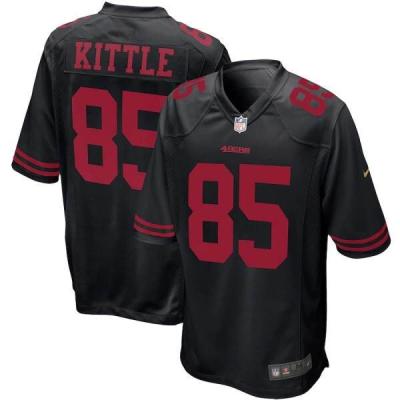 China Shirts & Tops Wholesale San Francisco Embroidery American Football Jersey #85 George Kittle #80 Jerry Rice Stitched Limited Game for sale