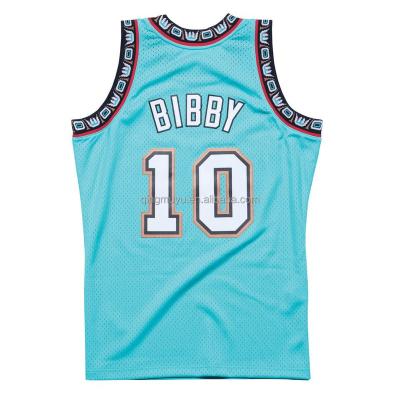 China Wholesale Antibacterial Fall Winter Sublimation Comfortable Custom Embroidery Men's Basketball Tank Tops for sale