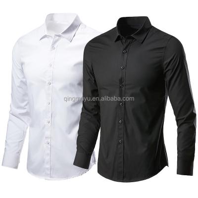 China White mens formal solid shirts combination shirts kemeja camisas de vestir viable custom made tuxedo shirts for sale