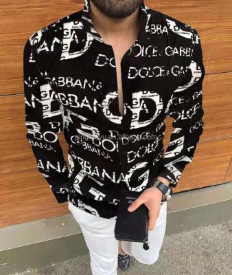 China Fashion Viable Wholesale Casual Custom Full Sleeve Shirts Long Sleeves Dress Mens Shirt for sale