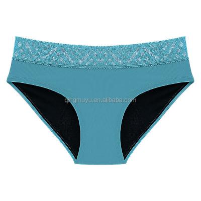 China High Waist Period Panties Leak Proof Absorption Women Period Safety Underwear Breathable Women Menstrual Panties for sale