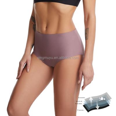 China Wholesale Women Breathable Briefs 4 Layers Absorb Period Panties Leakproof Practical Functional Underwear for sale