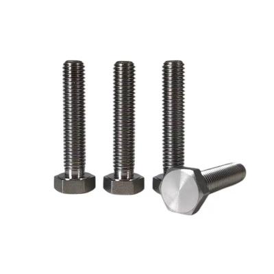 China Good Quality Titanium External Hex Bolt TC4 TA2 Alloy Hex Head Bolts Nuts for sale