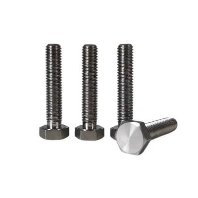 China Titanium Most Popular External Hex Bolt TC4 TA2 Alloy Hex Head Bolt Nuts for sale