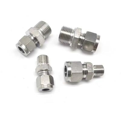 China Hot Fit Stainless Steel Item Three Quick Joint Stainless Steel Ties Two Joint Ferrule Tube Reducer for sale