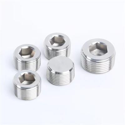 China Big Price Stainless Steel External Hex Plug Stainless Steel Plug Hex Socket for sale