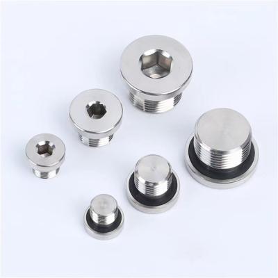 China Factory Selling Stainless Steel Plug Stainless Steel Plug External Hex Socket for sale