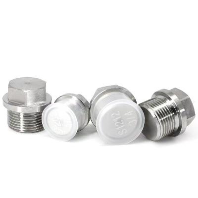 China Stainless Steel Strength Magazine Socket Stainless Steel Plug External Hex Socket for sale