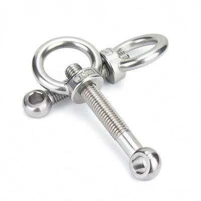 China Stainless Steel Live Joint Bolt Customization Hanging Ring Nut Set Stainless Steel Best Price for sale