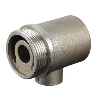 China Bestselling custom made stainless steel tee branch stainless steel threaded quick pipe joint according to customer's drawing for sale