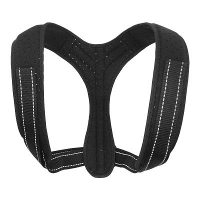 Chine Correcteur arrière de posture de sports de protection de clavicule noire en nylon d'équipement à vendre