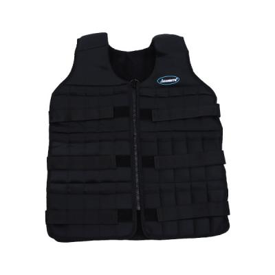 Chine Le gilet pesé réglable noir de séance d'entraînement de perte de poids, 20kg a pesé le gilet s'exerçant à vendre