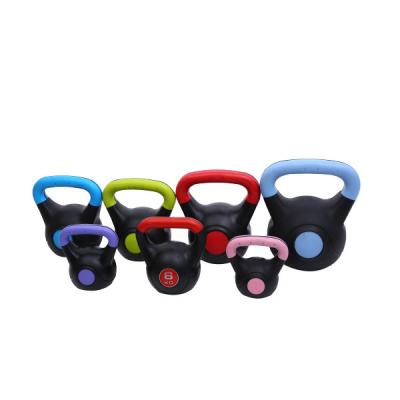 Chine équipement libre d'exercice de poids de Kettlebell du ciment 30lb coloré à vendre