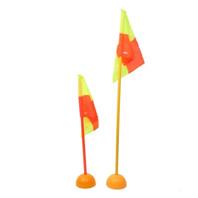 China 1m 1.5m Soccer Field Corner Flags , OEM Sports Corner Flags for sale