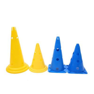 China 30cm 52cm Flat Cones For Football , Square Bottom Space Marker Cones for sale