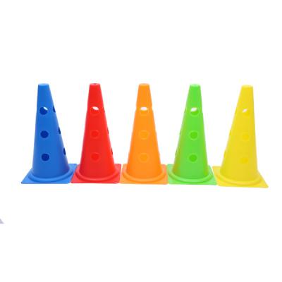 China 38cm 48cm Agility Soccer Training Equipment Plastic Cones For Sports for sale