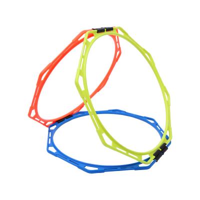 China Octagon Soccer Agility Rings PP 50cm Football Speed Rings for sale