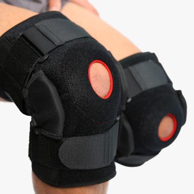 Chine Accolade patellaire noire de Tendonitis, un appui élastique de genou de taille à vendre