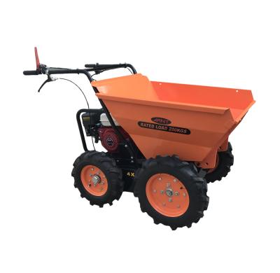 China BY250A Mini Metal Ant Dumper Power Wheel Barrow for sale