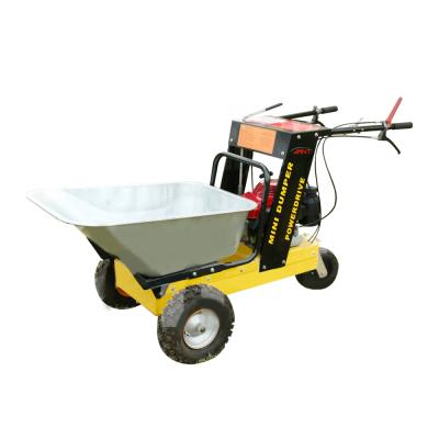 China Hot sale garden loader/tool ​​family/mini dumpers/gas pipeline engine/power wheelbarrow BY150 for sale