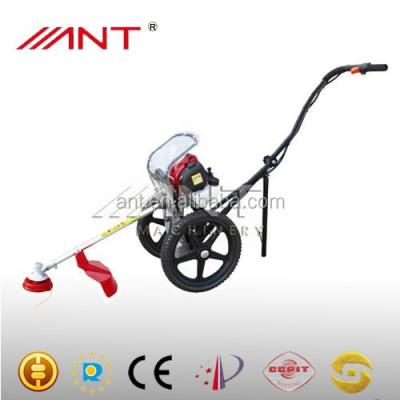 China ANT35 4-Stroke Gasoline Brush Cutter Grass Trimmer With Wheels for sale