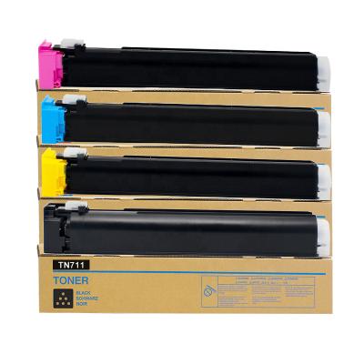 China Original Japan imported TN711 toner toner cartridge for Bizhub C654 C754 color copier machine Tonner cartridge for sale