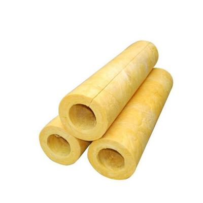 China Chongqing Soundproof Construction Material Glass Sound Insulation Shell Heat Resistant Glasswool Pipe Fire Resistant Insulation for Industrial Boiler for sale