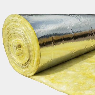 China China Industrial Manufacture High Quality Aluminum Backed Cold And Heat Resistant Glass Wool Felt for sale