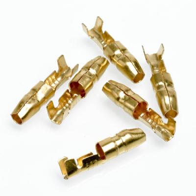 China Automotive Metal Stamping Wire Connector Terminal Brass Terminal Connector for sale