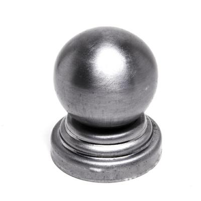 China Popular Cast Iron Metal Aluminum Post Cap Ornamental Fence Post Cap Easily Assembled for sale