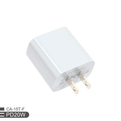 China High Quality Palladium 20W Fast Charger Universal USB Wall PD Chargers For iPhone Adapter for sale