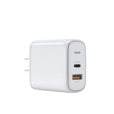 China 2021 Mobile Phone Universal PD 36W Wall Charger Customized Quick Charge QC 3.0 Usb Wall Charger US EU Plug for sale