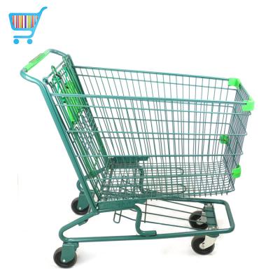 China Unfolding Shopping Basket Collapsible Commercial Trolley Portable Extra Large The Market's Best Super Powerful Shopping Mall Basket Trolley for sale