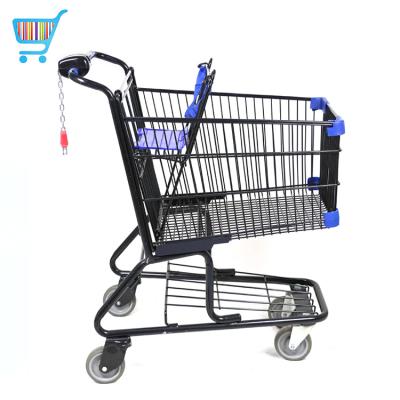 China Unfolding Cabbage High Quality Shopping Trolley Good Quality Large Capacity Best Shopping Trolley 4 165l Wheeled for sale