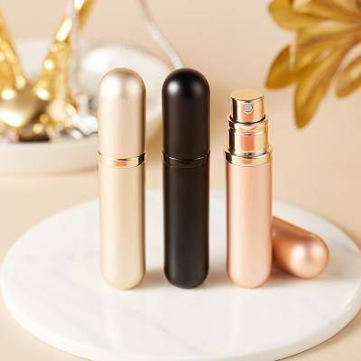 China 5mL Mini Perfume Atomizer Spheric Top Decoration Leak Proof Cosmetic Valve For Travel Spray Bottle With Ultra Fine Mist Scent for sale