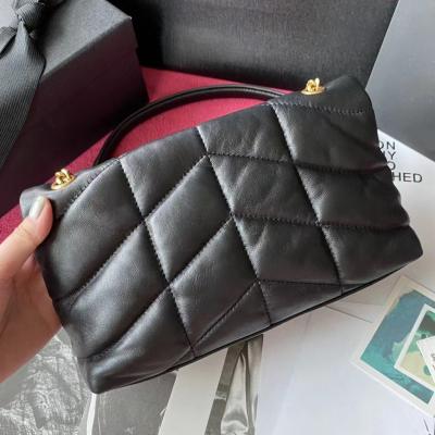 China Famous Designer High Quality Genuine Leather Lambskin 1:1 Fashion For Women Shoulder Messenger Bags Lady Brand Luxury Fold Over Handbags for sale