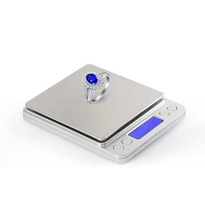 China WITH LID Portable Digital Pocket Jewelry Scale Electronic Jewelry Weight Scale for sale