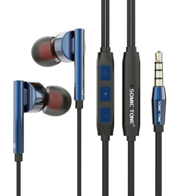 China Sound Somic Perfect Tone S610 Wired Earohone Bass Earbud Headphones Gaming Headset Extra With MIC For Phone Call for sale