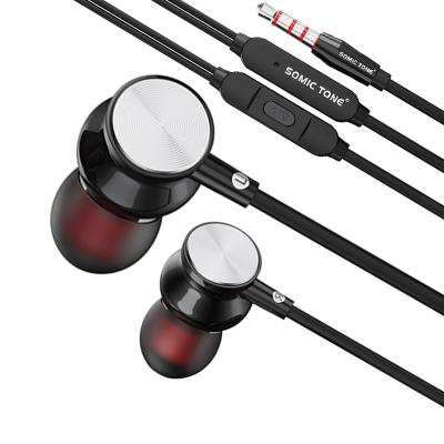 China Perfect 3.5mm Wired Headphones Earbuds In-Ear Sound Headphones For IOS And Android Smartphones for sale