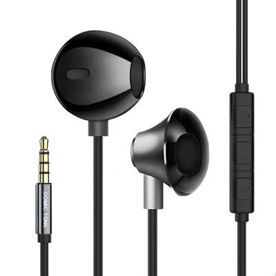 China New Design Perfect Sound Manufacturer 3.5mm Jack Stereo In-Ear Cheap Mobile Wired Headphones for sale