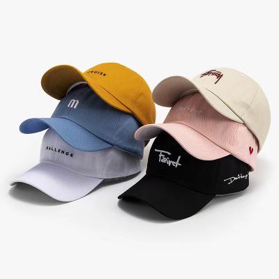 China JOINT Design Your Own Custom Embroidered 6 Panel Baseball Hats Sports Baseball Dad Hat & Cap Dad Hats for sale