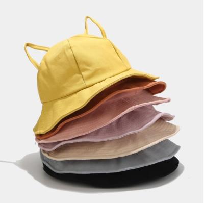 China Dobby Customize Cute Logo Bucket Hats Winter Hats Kids Hats Hats for sale