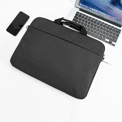 China Unique High Quality Multiple Compartments Zipper Cloth Computer Office Laptop Bag Lightweight Large Capacity for sale