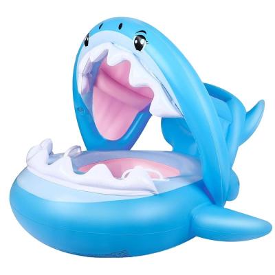 China Fashionable popular baby safety water seat, shark appearance fashion design style can be customized for sale