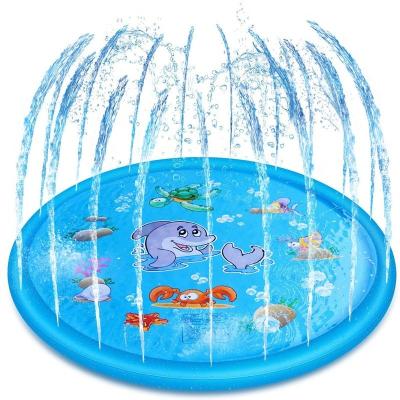 China Shower Room Summer Children's Puzzle Spray Pad , Inflatable Baby Spray Pad for sale