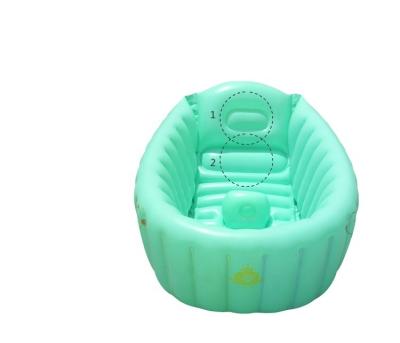 China Environmental Friendly Folding Inflatable Shower Room Indoor Baby Bath for sale