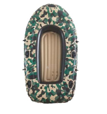 China Eco-Friendly Outdoor Cheap Eco-Friendly Kayak Wholesale Camouflage Custom Three Person Inflatable Boat for sale