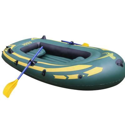 China Water Entertainment Factory PVC Heavy Duty Inflatable Boat With Rowing Inflatable Paddle Boat for sale