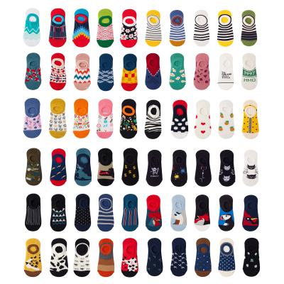 China Lady cotton QUICK DRY footie bangs no show invisible hidden boat socks slip low cut cotton women invisible ankle cut liner socks for sale